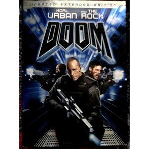 Doom Unrated Extended Edition DVD - Karl Urban & Dwayne The Rock Johnson